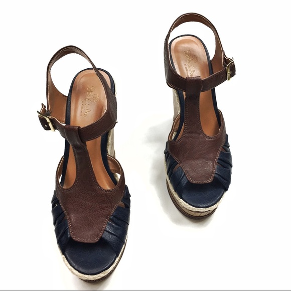 Sbicca Platform Cork Wedges - Picture 2 of 5